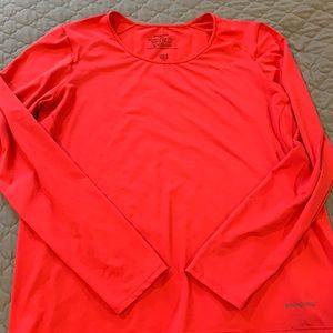 New without tags- Redish Patagonia Long Sleeve Shirt